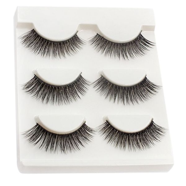 new 3pair false eyelashes natural/thick long eye lashes wispy makeup beauty extension tools wimpers
new 3pair false eyelashes natural/thick long eye lashes wispy makeup beauty extension tools wimpers