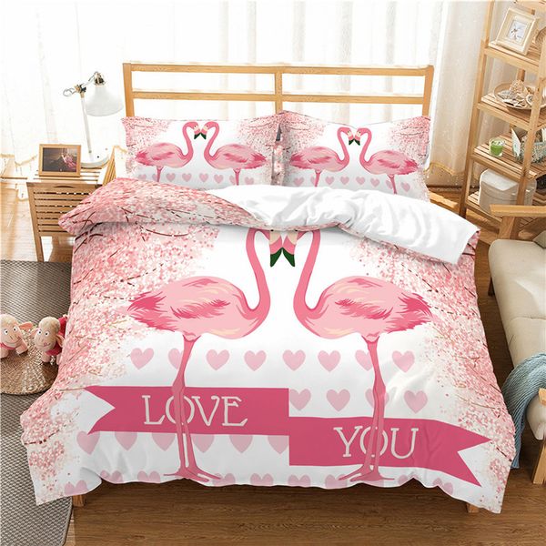 hd cartoon flamingo print bedding set twin size girl duvet cover with pillow case size bedding home textiles bedclothes
hd cartoon flamingo print bedding set twin size girl duvet cover with pillow case size bedding home textiles bedclothes