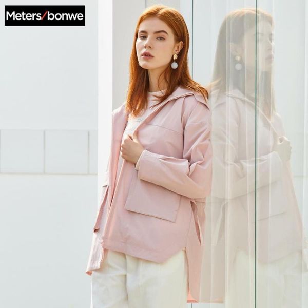 metersbonwe 2020 new spring brand jacket temperament popular casual fashion women's wear hooded tooling jacket women, Black;brown
metersbonwe 2020 new spring brand jacket temperament popular casual fashion women's wear hooded tooling jacket women, Black;brown