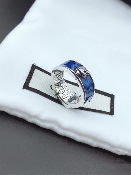 shiny blue tiger head ring luxury personalized ring give you couple ring christmas gift trend with fashion accessories, Silver
shiny blue tiger head ring luxury personalized ring give you couple ring christmas gift trend with fashion accessories, Silver