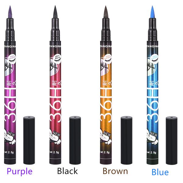 eyeliner liquid pencil colorful eyeliner pen (purple,black,brown,blue) est makeup eyes lasting quickly dry
eyeliner liquid pencil colorful eyeliner pen (purple,black,brown,blue) est makeup eyes lasting quickly dry