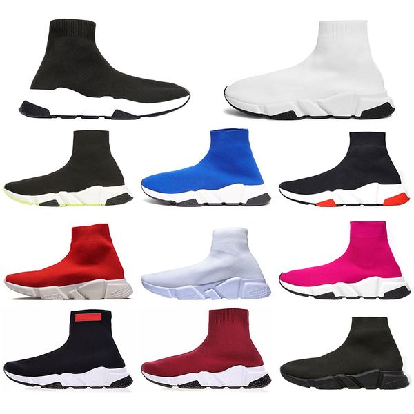 with socks speed trainer platform casual of triple socks red bule black white flat fashion mens womens sports sneakers
with socks speed trainer platform casual of triple socks red bule black white flat fashion mens womens sports sneakers