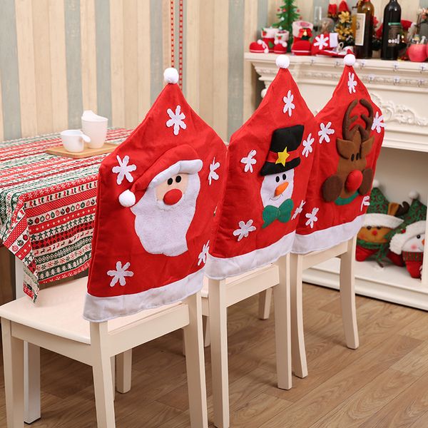 46 * 66cm non-woven christmas decorations snowflake chair covers christmas dinner table party decor for 6a0406
46 * 66cm non-woven christmas decorations snowflake chair covers christmas dinner table party decor for 6a0406