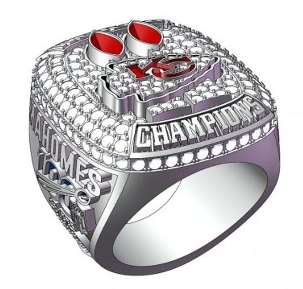 pre-sell personal collection new 2020 chief style national championship ring fan men gift with collector's display case, Silver
pre-sell personal collection new 2020 chief style national championship ring fan men gift with collector's display case, Silver