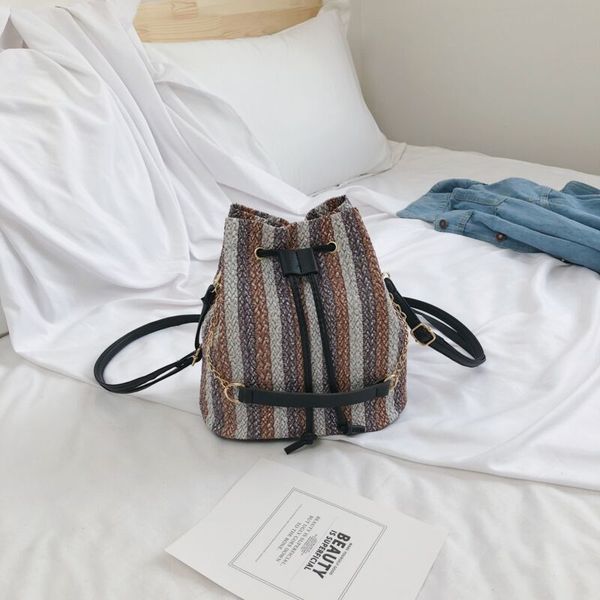 women drawstring bags summer ladies straw bag rattan shoulder handbag fluffy backpack beach bag /by
women drawstring bags summer ladies straw bag rattan shoulder handbag fluffy backpack beach bag /by