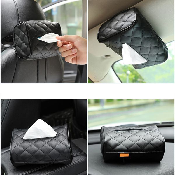 pu leather sun visor chair back hanging type car tissue box creative car supplies napkin paper tray cover holder
pu leather sun visor chair back hanging type car tissue box creative car supplies napkin paper tray cover holder