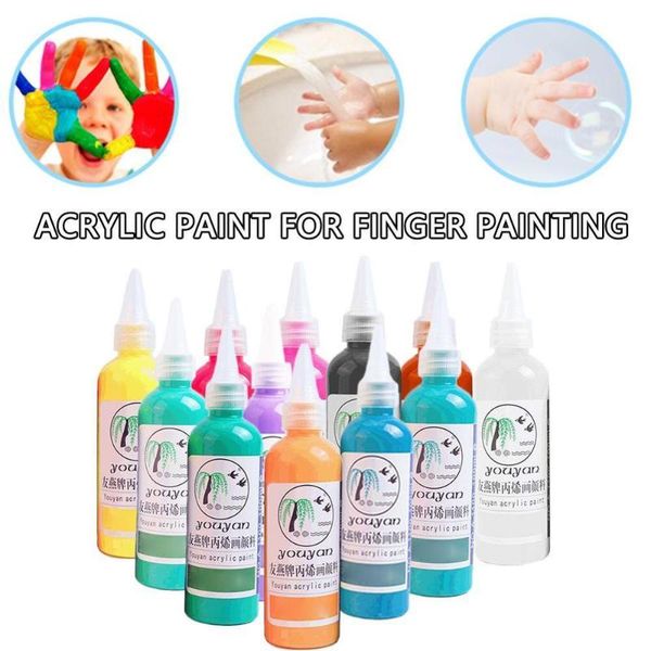 12 colors 100ml professional acrylic hand painted paints wall painting bright color textile painting art supplies
12 colors 100ml professional acrylic hand painted paints wall painting bright color textile painting art supplies
