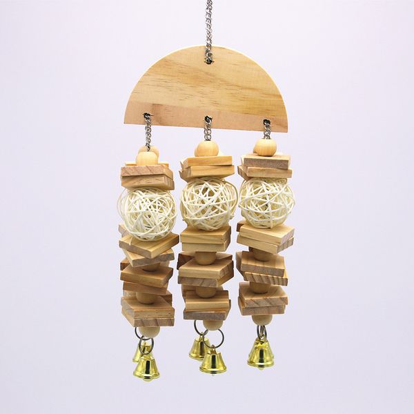 will middle and small size parrot gnaw toys sepaktakraw building block gnawing string to climb ladder scaling ladder
will middle and small size parrot gnaw toys sepaktakraw building block gnawing string to climb ladder scaling ladder