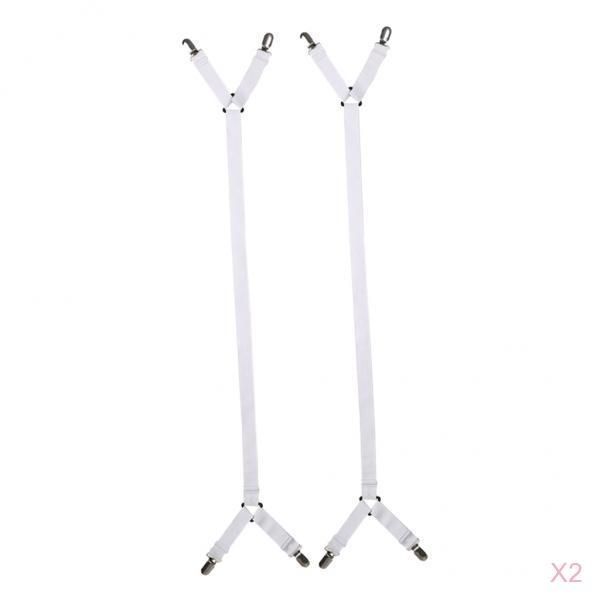 4pcs/2set sheet bed suspenders adjustable crisscross fitted sheet band straps grippers
4pcs/2set sheet bed suspenders adjustable crisscross fitted sheet band straps grippers