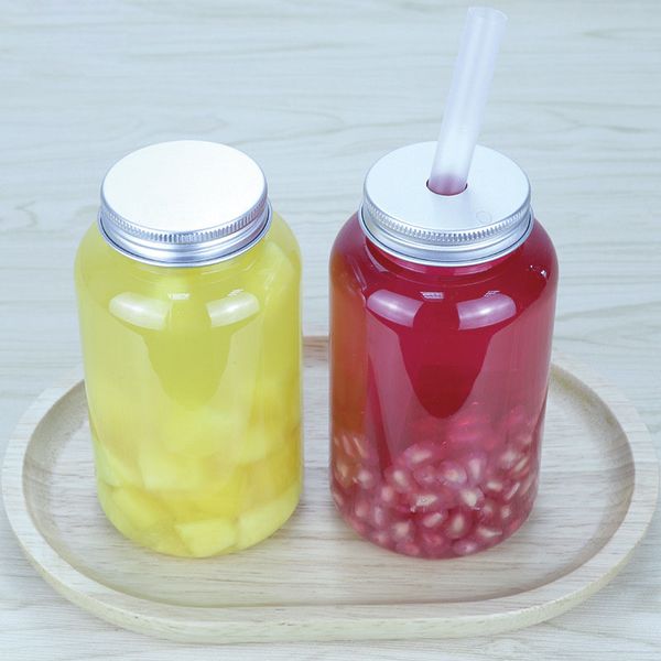 500ml plastic drinking bottle with aluminum lids disposable clear beverage water bottles wide mouth pet jar for candy tea
500ml plastic drinking bottle with aluminum lids disposable clear beverage water bottles wide mouth pet jar for candy tea