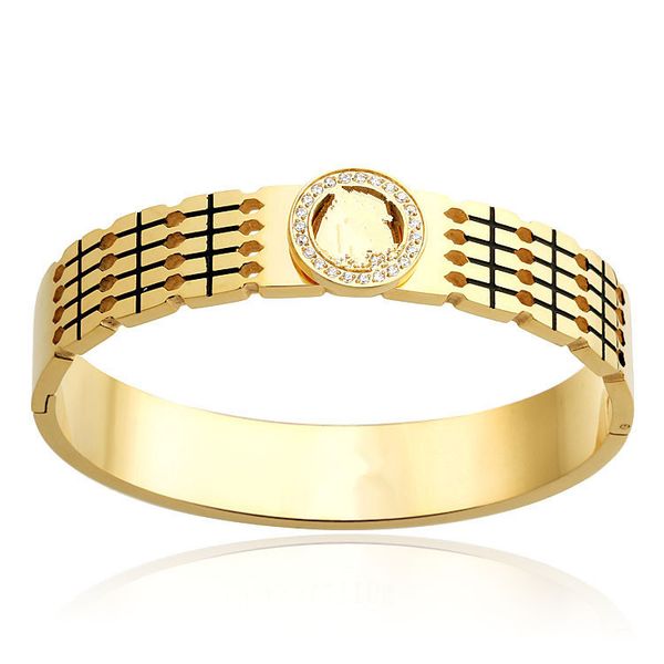 stainless steel jewelry wholesale hollow-out diamond couple bangles stainless steel bracelets luxury designer jewelry women bracelets, White
stainless steel jewelry wholesale hollow-out diamond couple bangles stainless steel bracelets luxury designer jewelry women bracelets, White