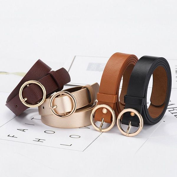 fashion casual women round buckle belt leather waistband lady belt vintage 1pc, Black;brown
fashion casual women round buckle belt leather waistband lady belt vintage 1pc, Black;brown