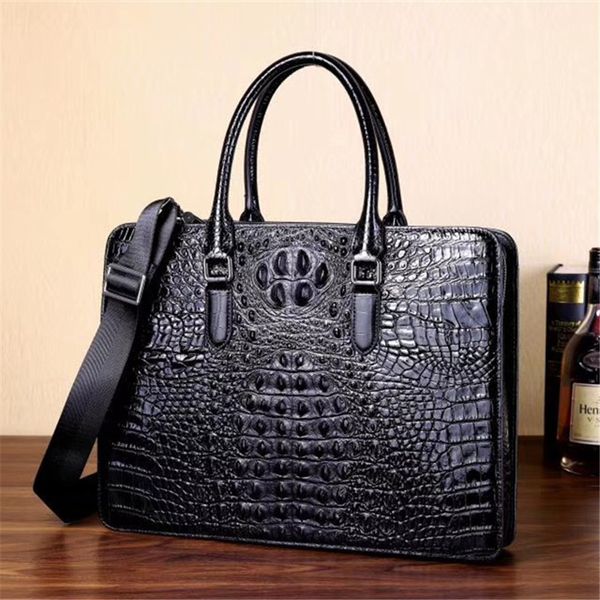kaisiludi leather briefcase crocodile-print men's and women's handbag business double-pull computer bag single-shoulder bag
kaisiludi leather briefcase crocodile-print men's and women's handbag business double-pull computer bag single-shoulder bag
