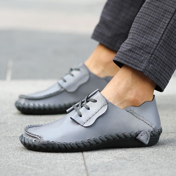 big size men casual shoes fashion breathable brand male shoes large men flats brand designer flats genuine leather, Black
big size men casual shoes fashion breathable brand male shoes large men flats brand designer flats genuine leather, Black