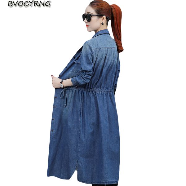 medium length denim clothing ladies 2019 spring and autumn women large size slim coat female denim windbreaker new slim k125, Tan;black
medium length denim clothing ladies 2019 spring and autumn women large size slim coat female denim windbreaker new slim k125, Tan;black