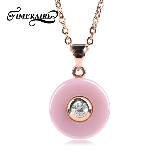 pink smooth ceramic pendants necklace with round crystal for women ladies lover elegant rose gold sliver chain trendy jewelry, Silver
pink smooth ceramic pendants necklace with round crystal for women ladies lover elegant rose gold sliver chain trendy jewelry, Silver
