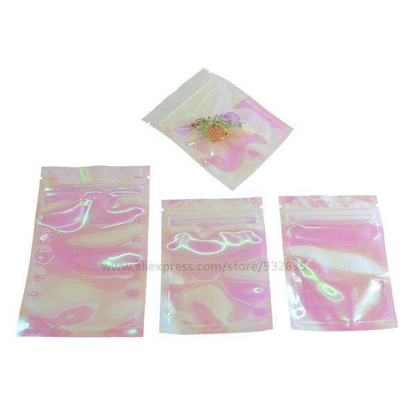 clear iridescent zip lock bags pouches cosmetic plastic laser iridescent pouches holographic makeuphologram zipper bags 100 pcs
clear iridescent zip lock bags pouches cosmetic plastic laser iridescent pouches holographic makeuphologram zipper bags 100 pcs