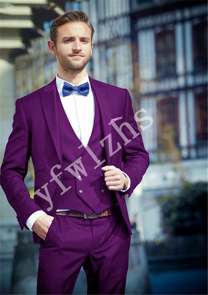 one button handsome peak lapel groom tuxedos men suits wedding/prom/dinner man blazer(jacket+pants+tie+vest) w93, Black;gray
one button handsome peak lapel groom tuxedos men suits wedding/prom/dinner man blazer(jacket+pants+tie+vest) w93, Black;gray