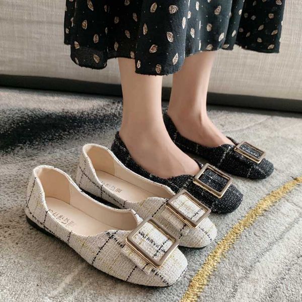 olome 2020 spring woman new fashion women splice color flats fashion flat slip on casual shoes, Black
olome 2020 spring woman new fashion women splice color flats fashion flat slip on casual shoes, Black