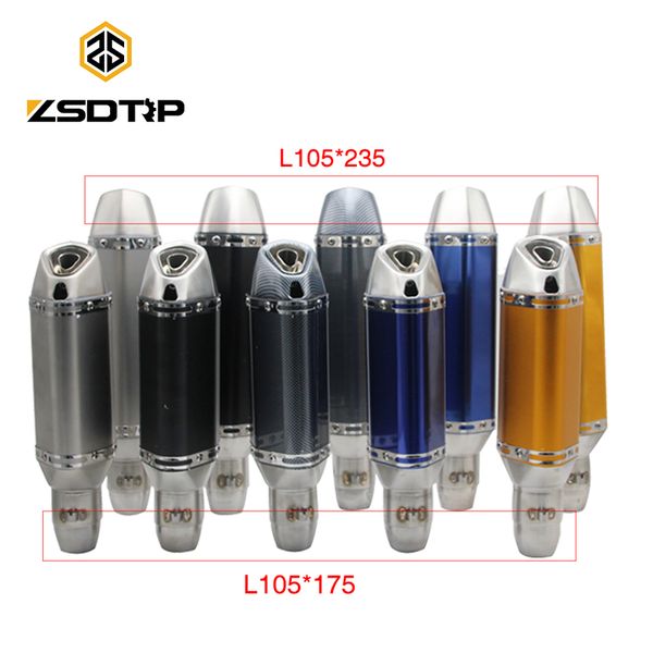 zsdtrp 51mm universal motorcycle akrapovic exhaust modified muffler pipe scooter pit bike dirt motocross for yamaha r1 er6n cbr2
zsdtrp 51mm universal motorcycle akrapovic exhaust modified muffler pipe scooter pit bike dirt motocross for yamaha r1 er6n cbr2