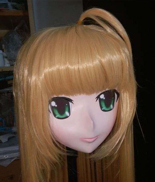 new 07) handmade female silicone rubber face mask cosplay kigurumi mask crossdresser doll kigurumi japanese kig anime role play, Black;red
new 07) handmade female silicone rubber face mask cosplay kigurumi mask crossdresser doll kigurumi japanese kig anime role play, Black;red