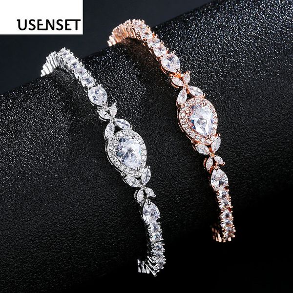 water droplets bracelet luxurious atmospheric zircon bangle new fashionable for women charm jewelry 02l31, Black
water droplets bracelet luxurious atmospheric zircon bangle new fashionable for women charm jewelry 02l31, Black