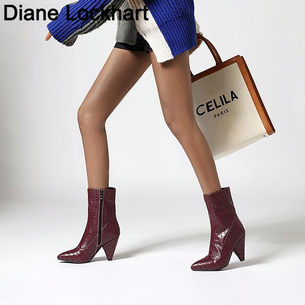 woman shoes embossed western ankle boots brand autumn winter ins high heels women retro short boots female botas big size 43, Black
woman shoes embossed western ankle boots brand autumn winter ins high heels women retro short boots female botas big size 43, Black