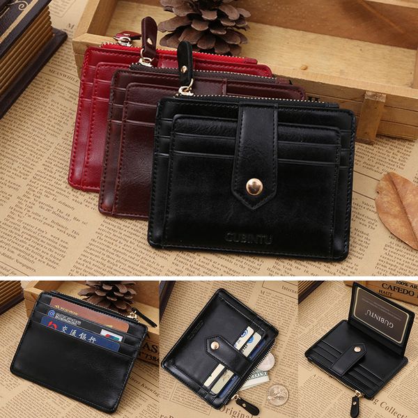 vintage men pu leather card wallet plain color zipper wallet multifunction card holder purse money pocket coin pouches mens gifts, Brown;gray
vintage men pu leather card wallet plain color zipper wallet multifunction card holder purse money pocket coin pouches mens gifts, Brown;gray