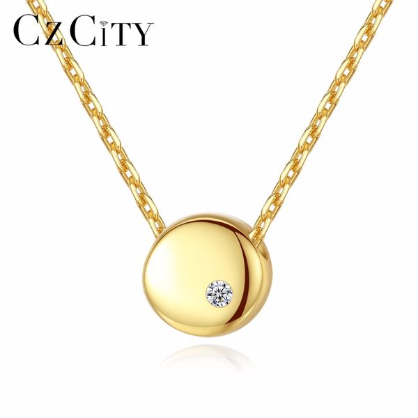 czcity minimalist tiny zircon round beans pendant necklace for women 18k gold plated chain link necklace silver 925 jewelry gift
czcity minimalist tiny zircon round beans pendant necklace for women 18k gold plated chain link necklace silver 925 jewelry gift