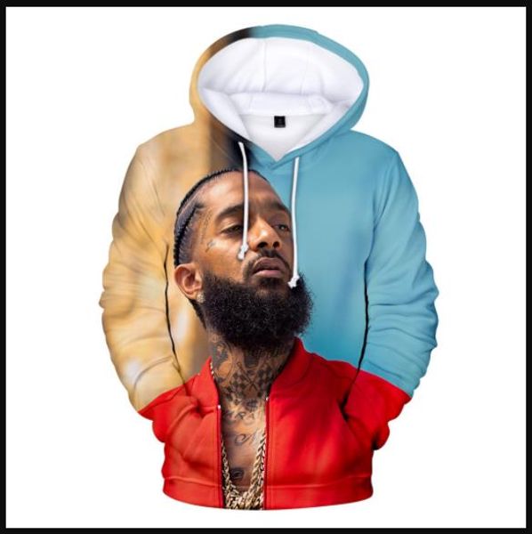 3d rap designer hoodies mens women printed hoodie hooded nipsey hussle casual harajuku pullovers, Black
3d rap designer hoodies mens women printed hoodie hooded nipsey hussle casual harajuku pullovers, Black