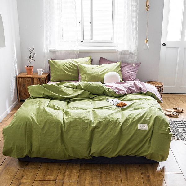 home textile ab side solid duvet cover set white grey 100%cotton bedding set bed sheet pillowcase for spring summer king
home textile ab side solid duvet cover set white grey 100%cotton bedding set bed sheet pillowcase for spring summer king