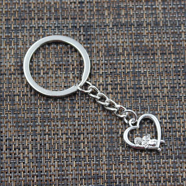 Fashion Keychain 20x18mm heart lover angel Cupid Pendants Men Jewelry Car Key Chain Ring Holder Souvenir For Gift
Fashion Keychain 20x18mm heart lover angel Cupid Pendants Men Jewelry Car Key Chain Ring Holder Souvenir For Gift