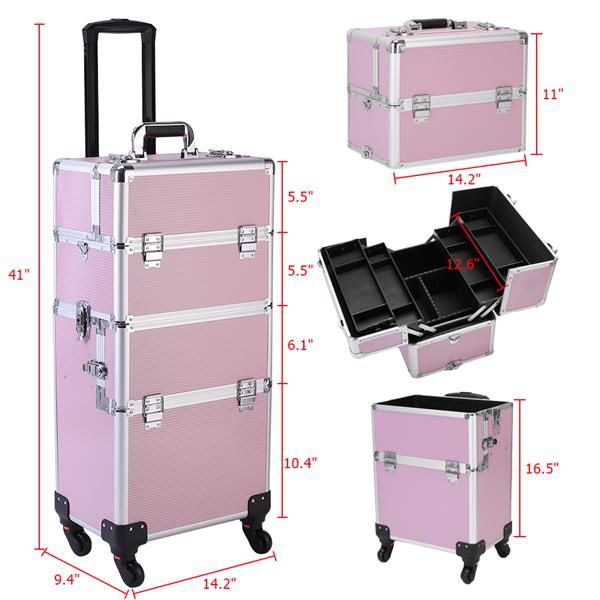 cosmetic bags professional artist rolling makeup case cosmetic train case lockable travel case trolley with elgant ideal xmas new year gift
cosmetic bags professional artist rolling makeup case cosmetic train case lockable travel case trolley with elgant ideal xmas new year gift