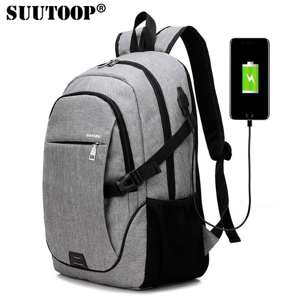 suutoop 2019 lapusb charge men canvas travel backpack schoolbag school backpack for teenagers casual male pack bag
suutoop 2019 lapusb charge men canvas travel backpack schoolbag school backpack for teenagers casual male pack bag