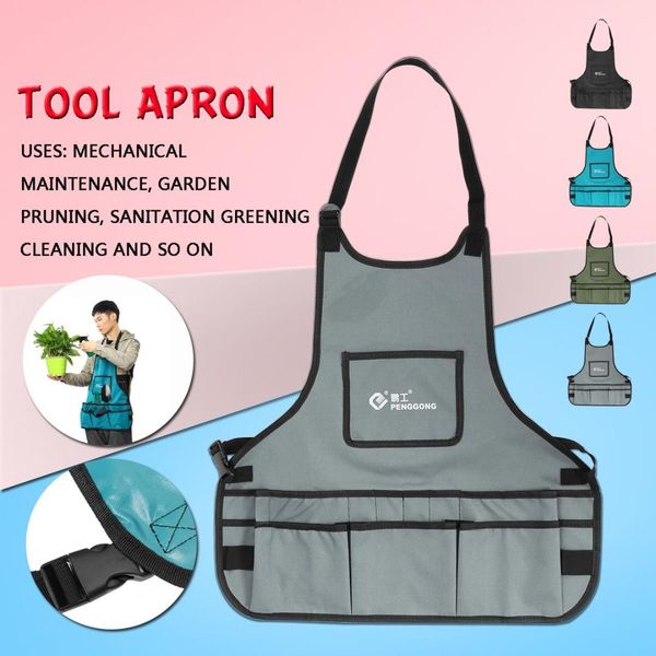 adjustable oxford cloth garden work apron with pockets multi functional waterproof belt tool aprons
adjustable oxford cloth garden work apron with pockets multi functional waterproof belt tool aprons