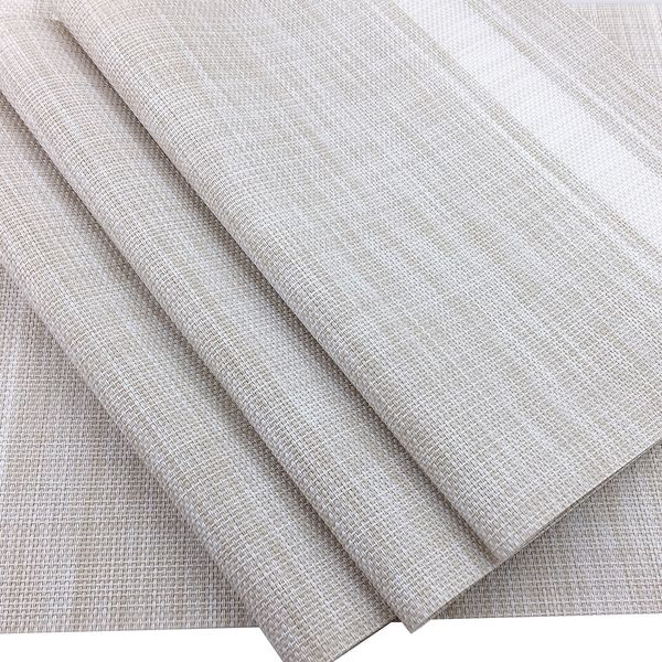 jankng 6pcs table mats vinyl non-slip insulation placemat washable dining room decor drink placement mat against mat
jankng 6pcs table mats vinyl non-slip insulation placemat washable dining room decor drink placement mat against mat