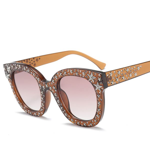 2019 new sunglasses women fashion big frame rivet fashion sunglasses round face sunglasses long face glasses gafas de sol 001, White;black
2019 new sunglasses women fashion big frame rivet fashion sunglasses round face sunglasses long face glasses gafas de sol 001, White;black