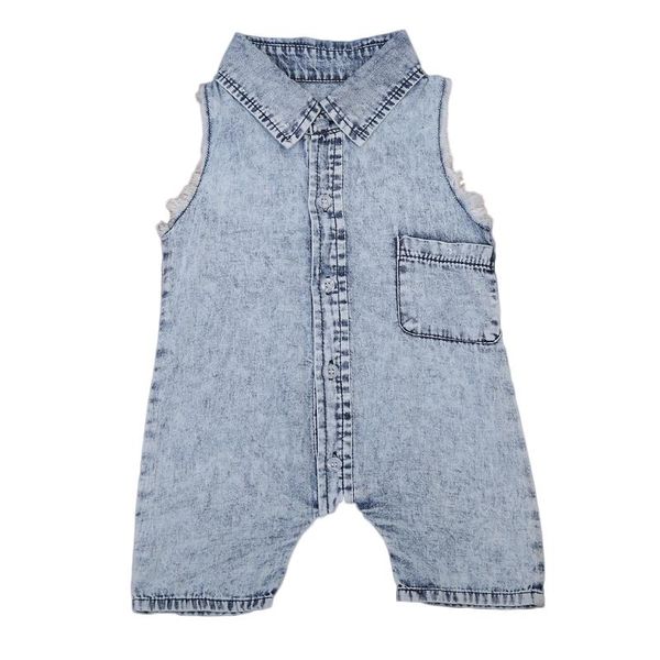 newborn baby boys clothes sleeveless romper denim jumpsuit bodysuit playsuit summer outfits, Blue
newborn baby boys clothes sleeveless romper denim jumpsuit bodysuit playsuit summer outfits, Blue