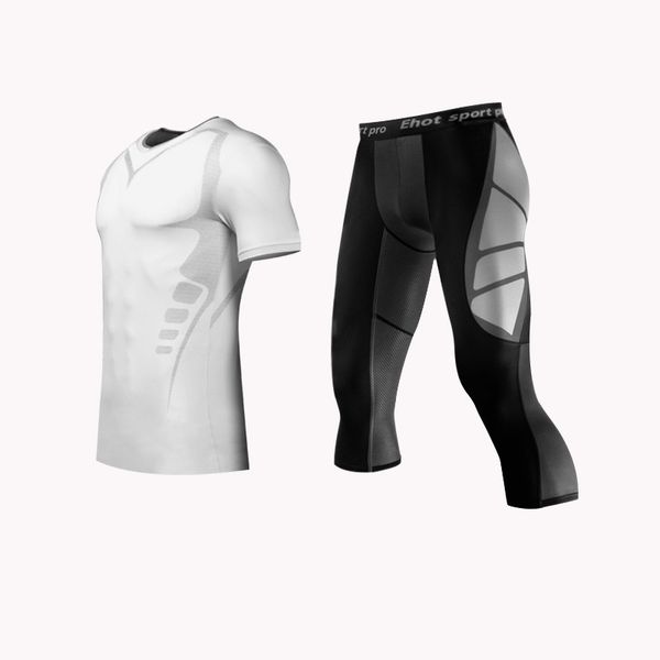 new men compression rashguard shortsfitness base layer skin tight weight lifting short fight sportswear gym clothing men, Blue
new men compression rashguard shortsfitness base layer skin tight weight lifting short fight sportswear gym clothing men, Blue
