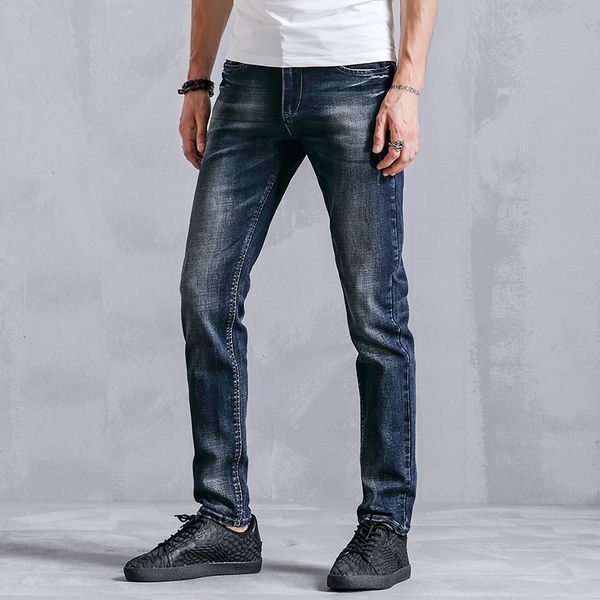 enwayel brand 2018 fashion pencil skinny jeans men clothes casual slim fit male elastic denim trousers for mens clothing k8003, Blue
enwayel brand 2018 fashion pencil skinny jeans men clothes casual slim fit male elastic denim trousers for mens clothing k8003, Blue