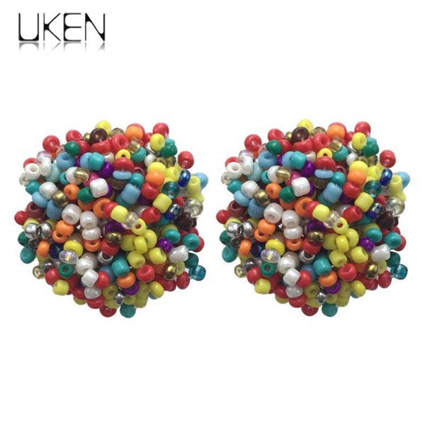 uken 17 colors fashion women unique design charm jewelry bohemia earrings gorgeous resin handmade beads accessories earring, Golden;silver
uken 17 colors fashion women unique design charm jewelry bohemia earrings gorgeous resin handmade beads accessories earring, Golden;silver