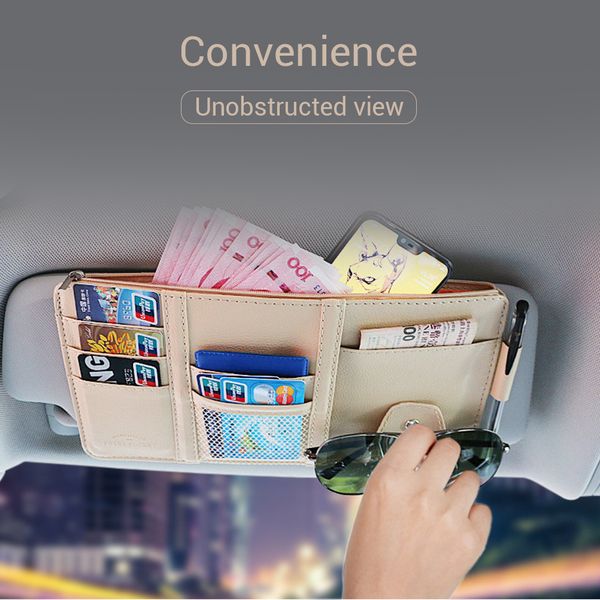 leather multi-functional car vehicle sun visor sunglasses eyeglasses glasses holder clip package id storage bag
leather multi-functional car vehicle sun visor sunglasses eyeglasses glasses holder clip package id storage bag