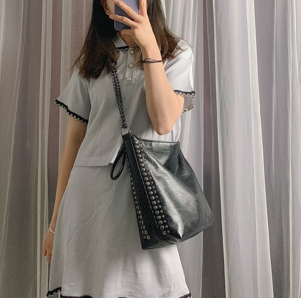 fashion women's handbag shoulder messenger bag tote cute vintage popular bag black w3659962
fashion women's handbag shoulder messenger bag tote cute vintage popular bag black w3659962