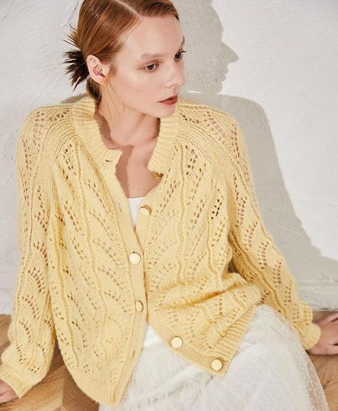 spring women mohair soft cardigan wool sweater red/green sweater with buttons, White
spring women mohair soft cardigan wool sweater red/green sweater with buttons, White