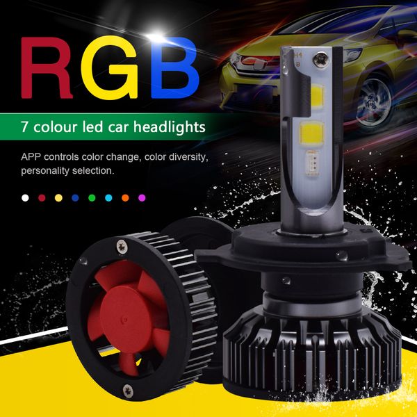 app bluetooth control rgb car led headlight changeable color light h1 h3 h8 h11 9005 9006 d2s auto head lamp h4 led h7 bulbs
app bluetooth control rgb car led headlight changeable color light h1 h3 h8 h11 9005 9006 d2s auto head lamp h4 led h7 bulbs