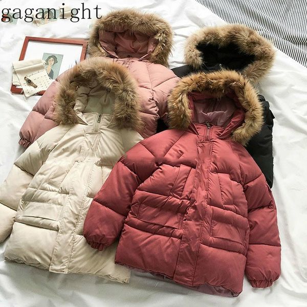 gaganight fashion korean women warm parkas thick solid zipper hooded pocket girls coat winter outwear chic casual loose coats, Black
gaganight fashion korean women warm parkas thick solid zipper hooded pocket girls coat winter outwear chic casual loose coats, Black