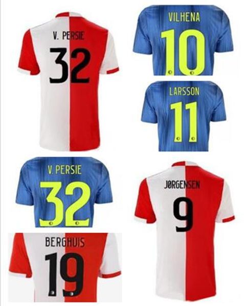 19-20 Feyenoord 11 LARSSON 32 V.PERSIE 19 BERGHUIS 10 VILHENA 9 JORGENSEN home away Thai Quality Soccer Jerseys Shirts tops,Customized wears
19-20 Feyenoord 11 LARSSON 32 V.PERSIE 19 BERGHUIS 10 VILHENA 9 JORGENSEN home away Thai Quality Soccer Jerseys Shirts tops,Customized wears