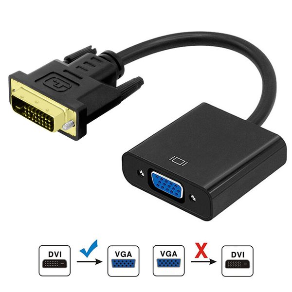 dvi to vga converter adapter dvi 24+1 25 pin dvi-d to vga adapter cable for tv ps3 ps4 pc display 1080p
dvi to vga converter adapter dvi 24+1 25 pin dvi-d to vga adapter cable for tv ps3 ps4 pc display 1080p
