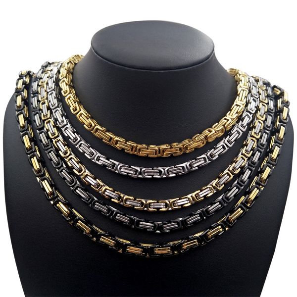hip hop tennis loop chain fashionable men titanium steel necklace jewelry byzantine imperial necklace 4 5 6 mm, Silver
hip hop tennis loop chain fashionable men titanium steel necklace jewelry byzantine imperial necklace 4 5 6 mm, Silver