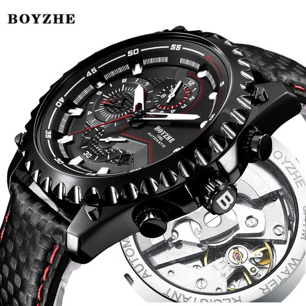 boyzhe 2018 new men automatic mechanical watch mens sports luxury waterproof luminous stainless steel watches relogio masculino, Slivery;brown
boyzhe 2018 new men automatic mechanical watch mens sports luxury waterproof luminous stainless steel watches relogio masculino, Slivery;brown